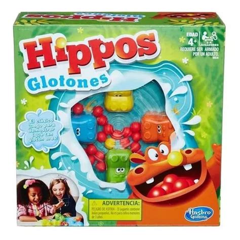 Juego Hippos Glotones Hipopotamos Original Hasbro Diverti Cuotas