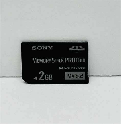 Sony 2 GB Memory Stick Pro Duo Flash Memory Card MSMT2G PSP EBay