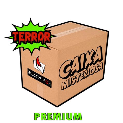 Blackfox Caixa Misteriosa Mystery Box Mysterybox Caixa Box