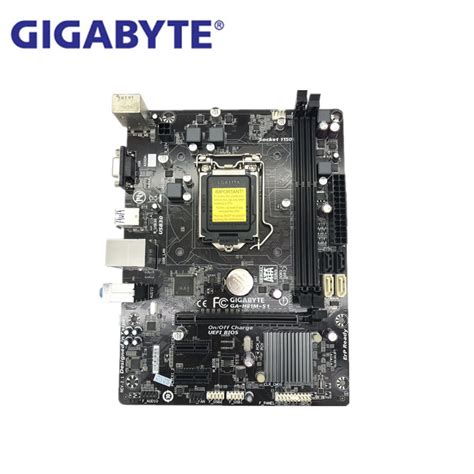 GIGABYTE GA-H81M-S1 Desktop Motherboard H81 Socket LGA 1150 i3 i5 i7 ...