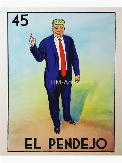 el pendejo poster  sale  hm art redbubble
