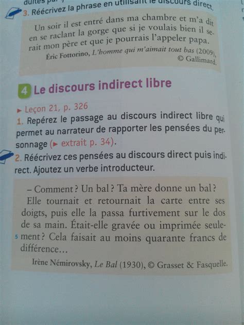 Pourriez Vous Maider Cest Un Exercice Sur Le Discours Indirect