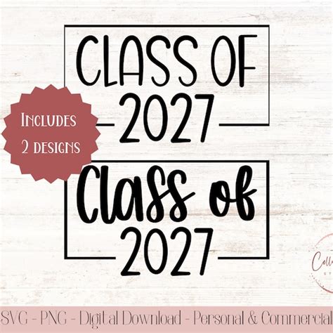 Freshman Class of 2027 Png - Etsy