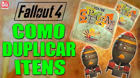 FALLOUT 4 COMO DUPLICAR ITENS Mini Nukes SPECIAL poits Munição