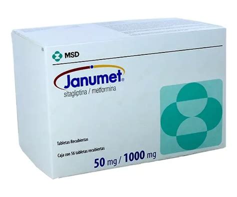 Janumet 50 Mg 1000mg Caja X 56 L A 125000 Envío Gratis