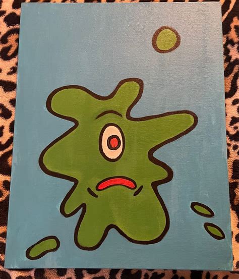 Plankton Hand Painted - Etsy