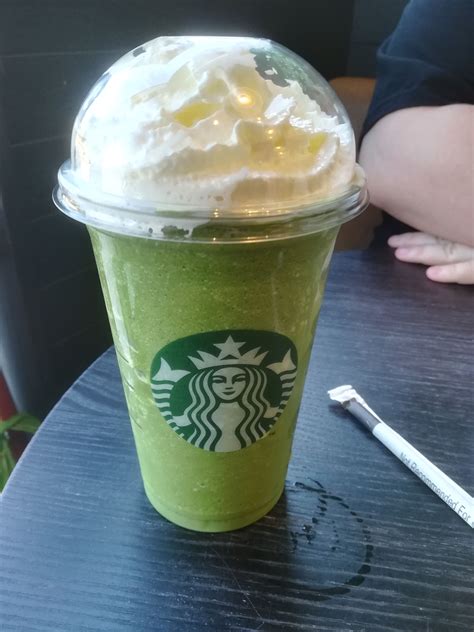 Matcha Tea Frappuccino #Starbucks | Starbucks matcha, Starbucks drinks ...