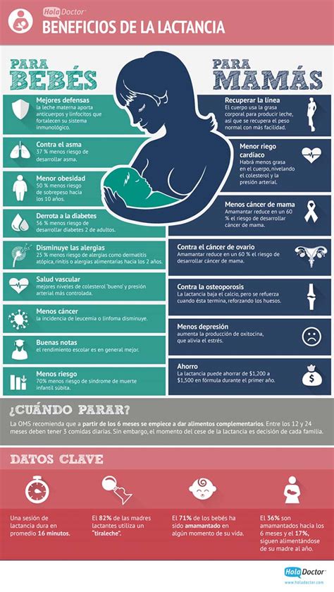 Beneficios De La Lactancia Para Mam S Y Beb S Infograf As Y Remedios