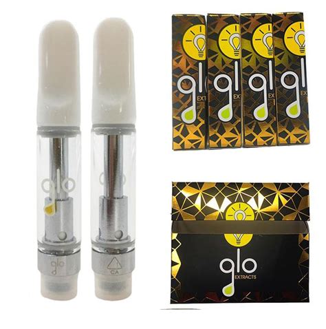 Glo Extract Carts Ml Ceramic Coil Empty Vape Pen Cartridges Ml