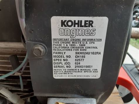 1982 John Deere 317 Repower With Kohler Command 18 Need Tips To Find