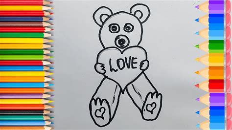 How To Draw A Cute Teddy Bear How To Draw Teddy Bear Teddy Bear Drawing 🧸🧸🧸 Youtube