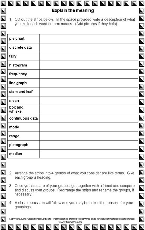 Free High School Math Worksheet From High School Math