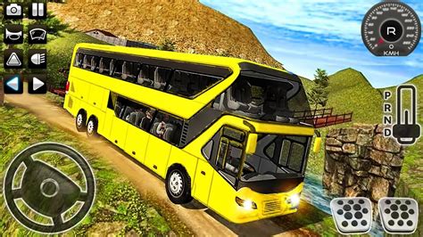 Uphill Offroad Bus Driving Simulator Android Gameplay Youtube