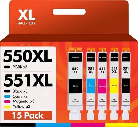 Toner Kingdom Xl Xl Druckerpatronen Kompatibel F R Canon Pgi