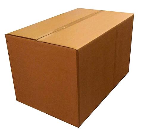 Rectangle Brown Plain Corrugated Paper Packaging Box Box Capacity