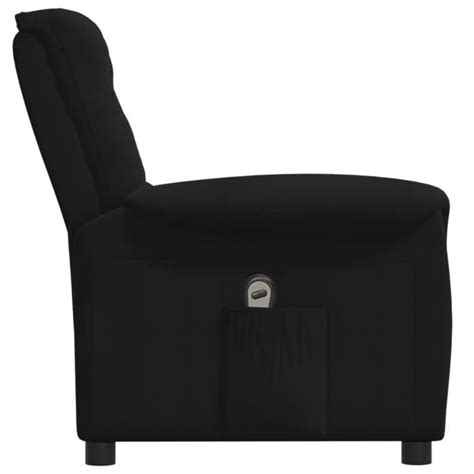 Zerodis Fauteuil Inclinable Lectrique Noir Tissu Microfibre A