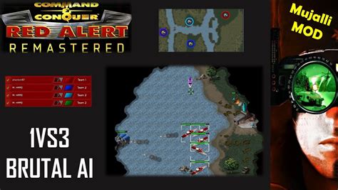 Command Conquer Red Alert Remastered Skirmish Vs Brutal Ai I