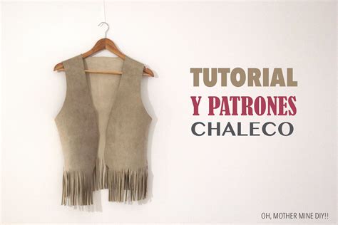 DIY Tutorial y patrones chaleco con flecos con imágenes Chaleco de