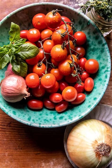 Herb Roasted Cherry Tomato Pizza Half Baked Harvest