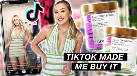 Tiktok Made Me Buy It 2021 Viral Product Haul Youtube