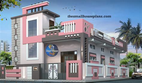 Front elevation designs for small houses. – The Small House Plans