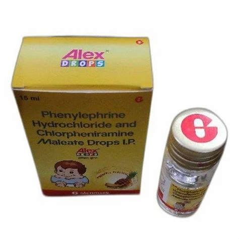 Phenylephrine Hydrochloride Chlorpheniramine Maleate Drops IP