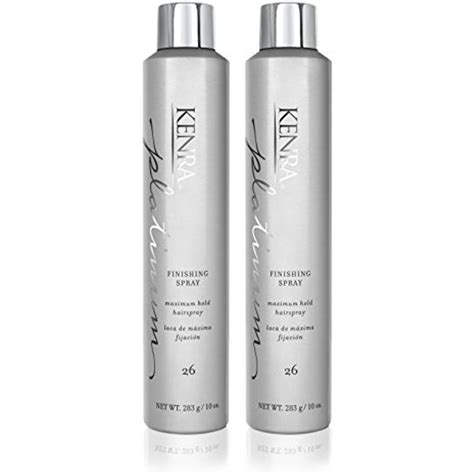 Kenra Platinum Finishing Spray 26 Maximum Hold Hairspray Fast