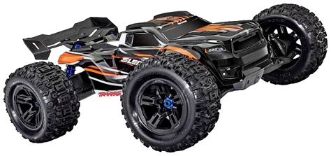 Traxxas Sledge 6S Narancs Brushless 1 8 RC modellautó Truggy 4WD RtR 2