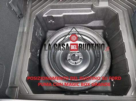 Ruotino Ford Puma 16 Ruota Di Scorta Per Auto Accessorio Ricambio