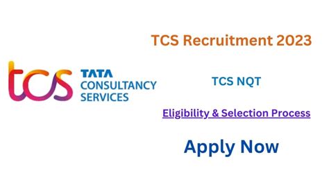 Tcs Off Campus Drive 2023 Tcs Nqt