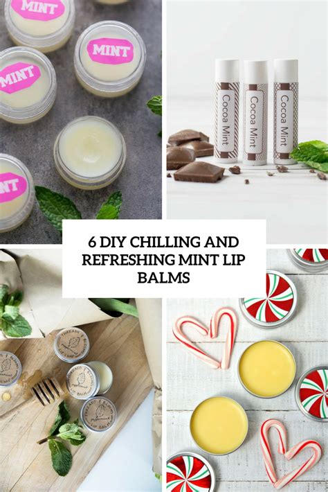 Diy Mint Lip Balm Archives Styleoholic