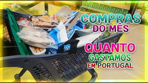 Compras Do Mes Para Um Casal Em Portugal Youtube