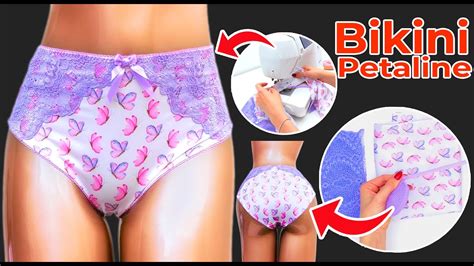 Bikini Briefs Panties Petaline Lingerie Sewing Tutorial YouTube