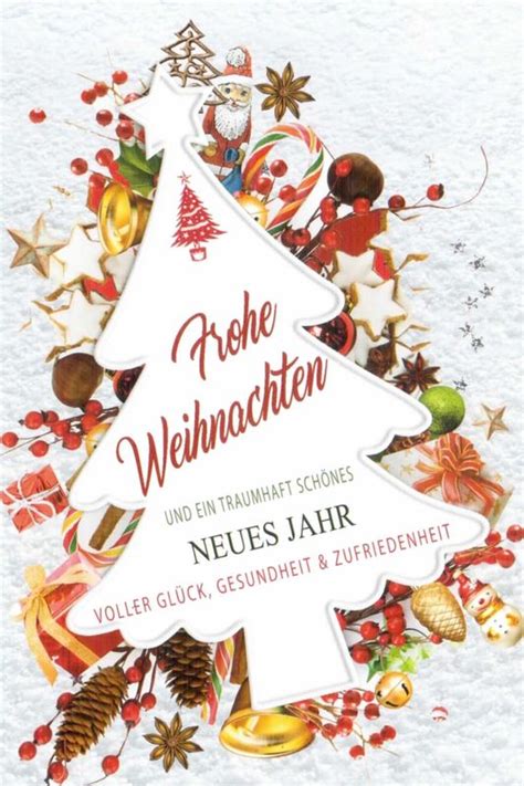 Weihnachtskarten Set Frohe Weihnachten Und Ein Traumhaft Sch Nes Neus