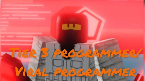 How To Get Viral Programmer Critical Legends Roblox Youtube