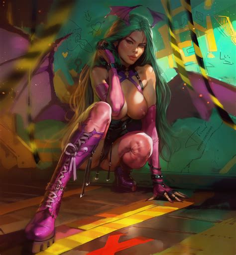 Morrigan Aensland By Tixnen Hentai Foundry