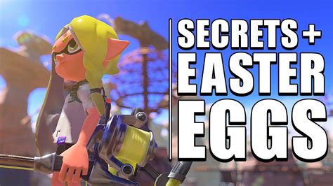 Splatoon 3 Easter Eggs And Secrets Youtube