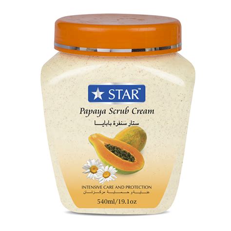 Star Papaya Scrub Cream For Personal Parlour Packaging Size Ml