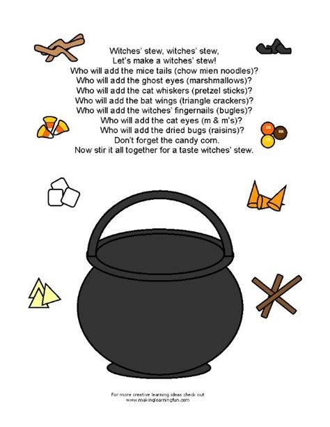 Witches' Stew - A Fun Activity and Treat for Kids (she: Brooke ...