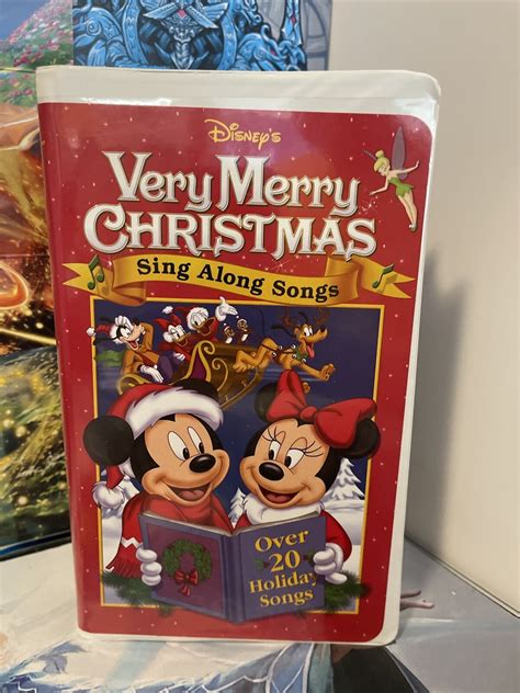 Vhs Disneys Sing Along Songs Very Merry Grelly Usa