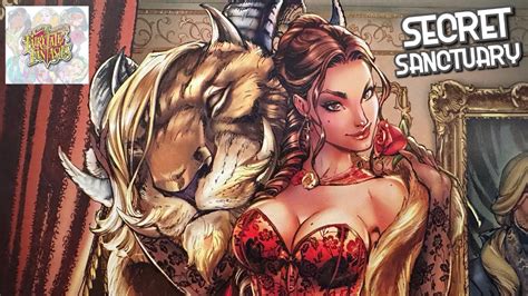 2024 J Scott Campbell Fairy Tale Fantasies Calendar Page Thru YouTube