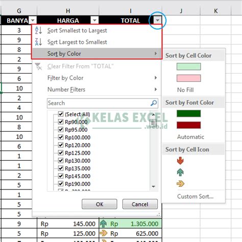 Cara Mengurutkan Data Yang Sama Di Excel Ifaworldcup