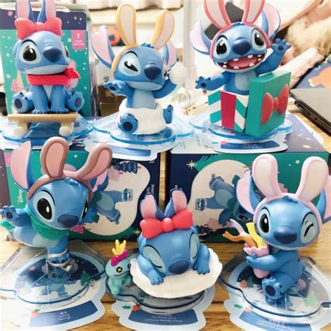 Disney Bunny Anime Model Dolls Lilo Stitch S Rie Hist Ria Figuras De A