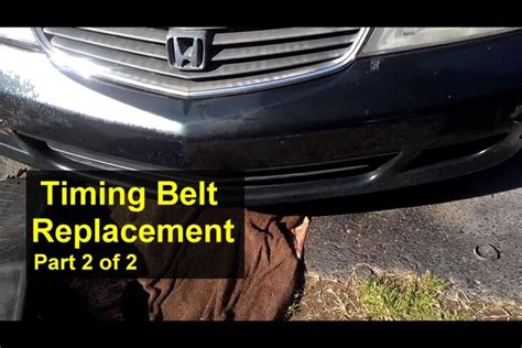 Timing Belt Replacement Schedule For Honda Odyssey Honda Ody