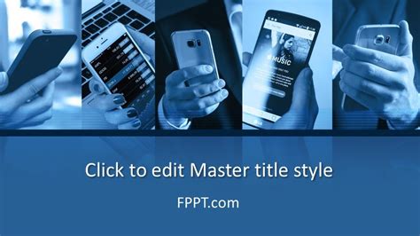 Free Mobile Technology Powerpoint Template Free Powerpoint Templates