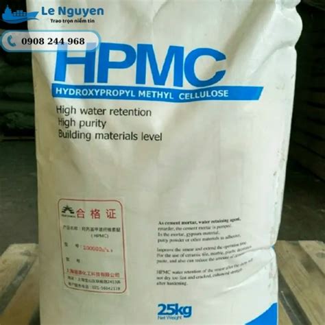 Hydroxypropyl Methyl Cellulose HPMC 25KG bao giá rẻ uy tín