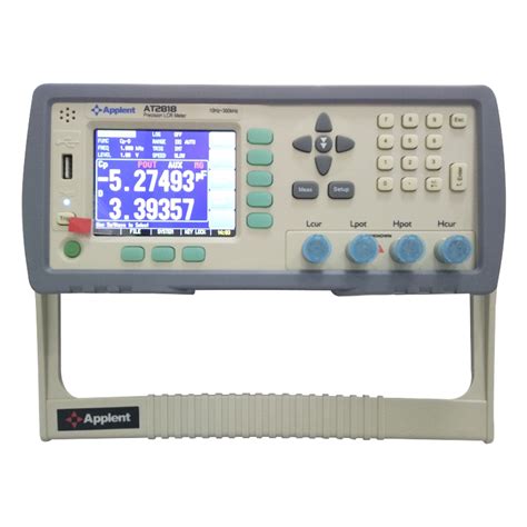 Wide Frequency Range Hz Khz Digital Lcr Meter Model At With