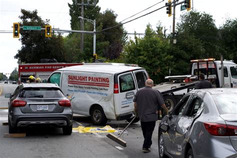 Multi Vehicle Crash In Richmond On Monday Richmond News