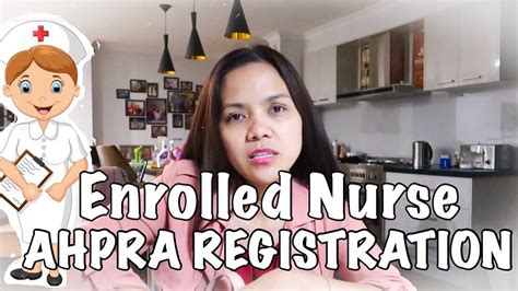 Enrolled Nurse Registration Process To Ahpra Pinay In Australia Youtube