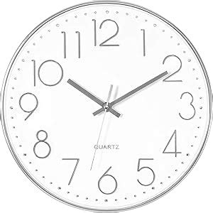 Foxtop Horloge Murale D Corative Moderne Quartz Silencieuse Cm